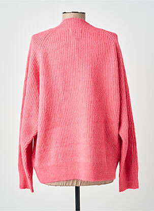 Pull stretch manches longues rose MOLLY BRACKEN femme