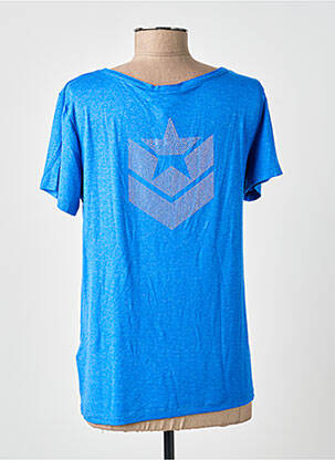 T-shirt coupe droite manches courtes bleu FREEMAN T.PORTER femme