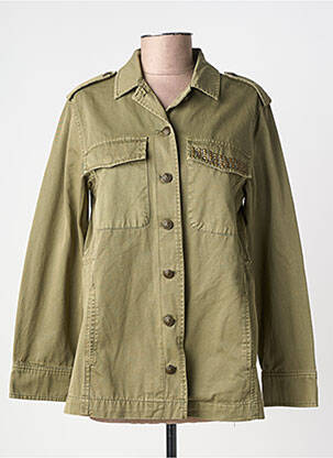 Veste casual poches vert FREEMAN T.PORTER femme