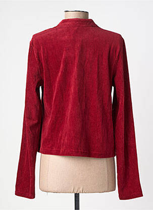 Veste casual poches rouge BLUTSGESCHWISTER femme