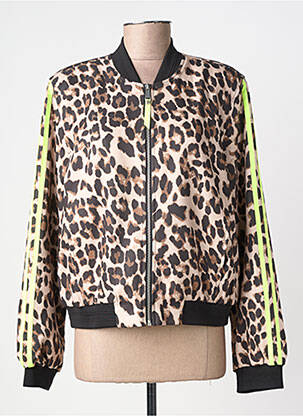 Blouson col v beige RINO & PELLE femme