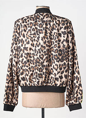 Blouson col v beige RINO & PELLE femme