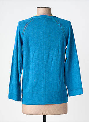 Gilet manches longues stretch bleu WHITE STUFF femme