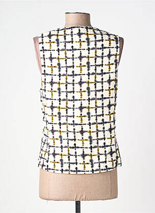 Gilet sans manche doublure beige SURKANA femme