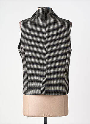Gilet sans manche coupe cintrée noir SURKANA femme