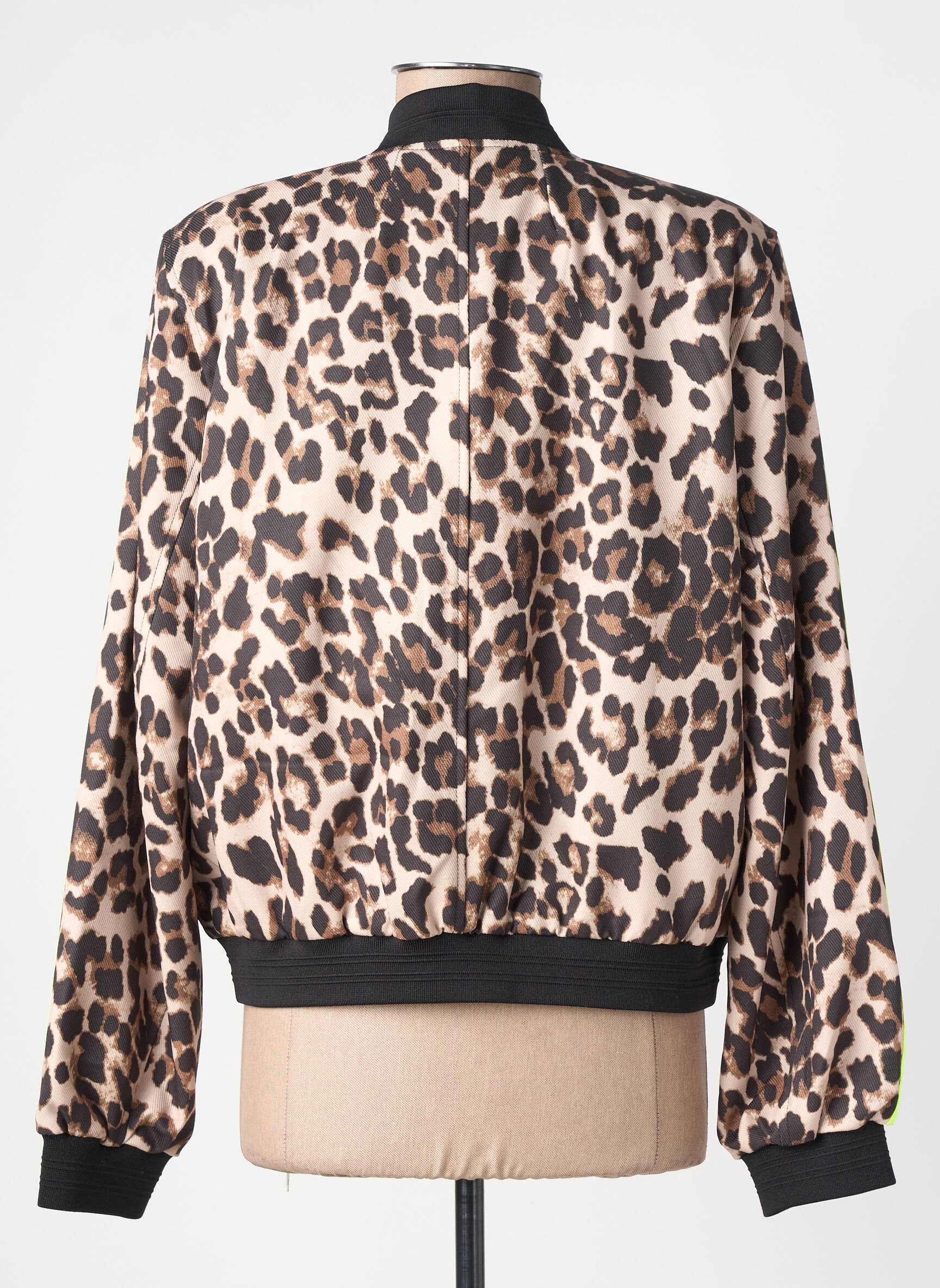Blouson col v beige RINO & PELLE femme