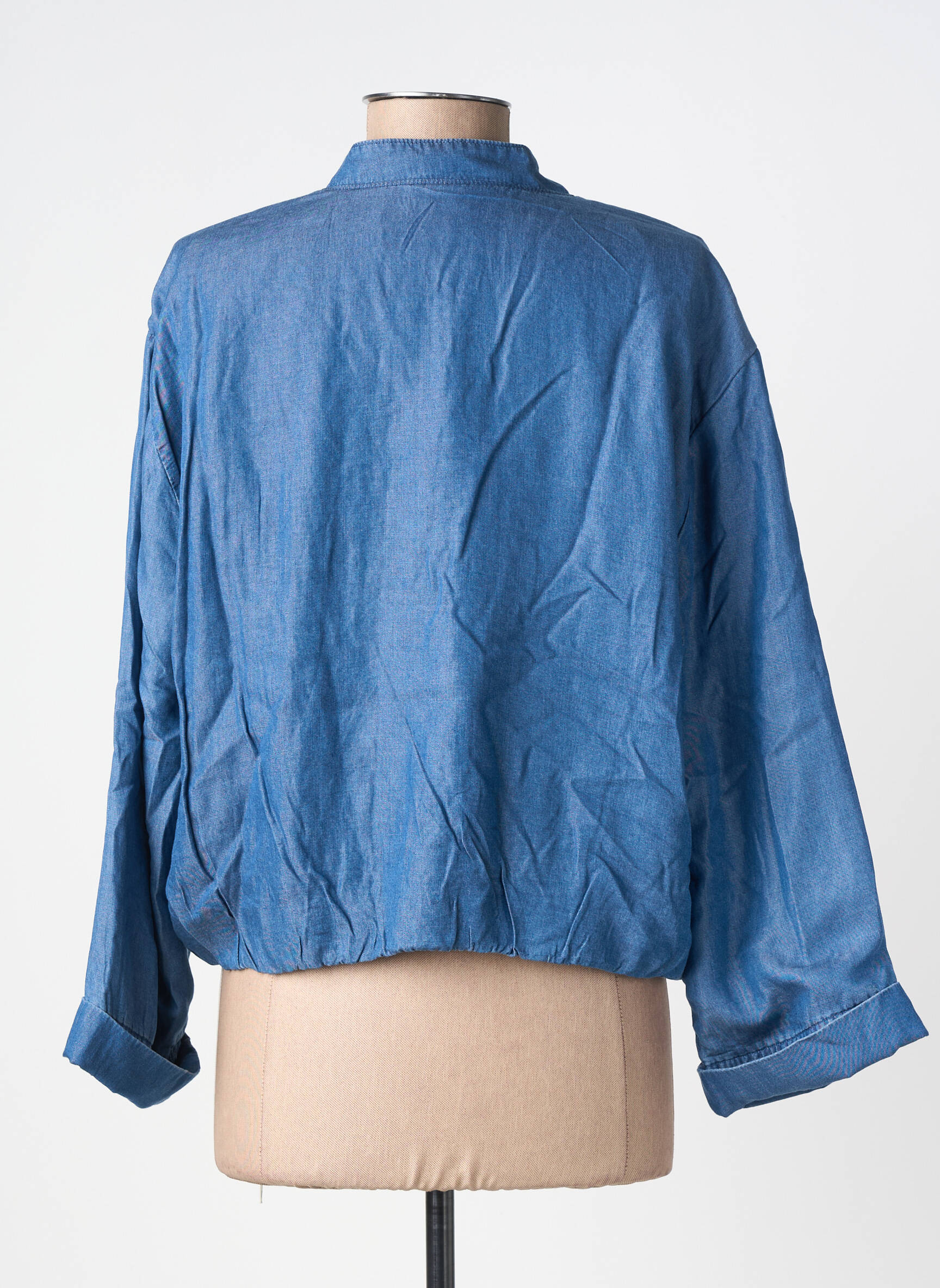 Blouson col v bleu TIFFOSI femme