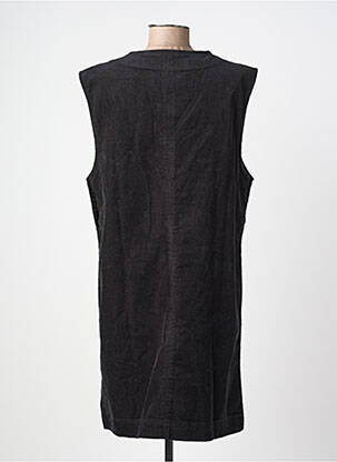 Robe mi-longue sans manche sans manche noir WHITE STUFF femme
