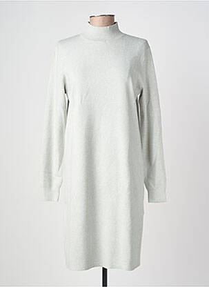 Robe pull coupe droite manches longues gris STREET ONE femme