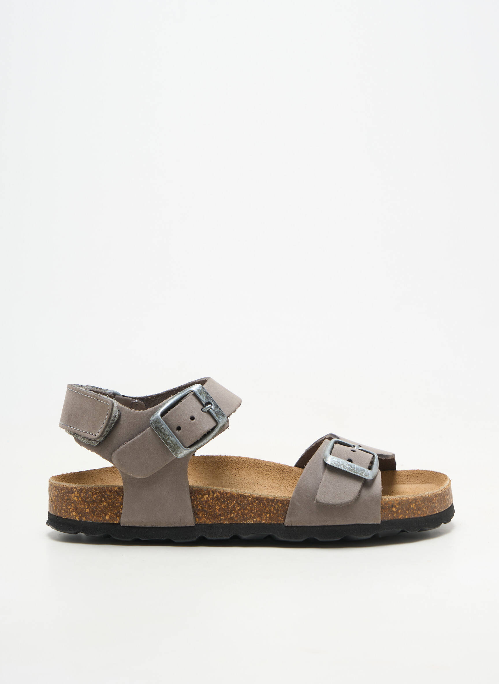 Sandales/nu pieds fermeture bride(s) bout ouvert gris REQINS garçon