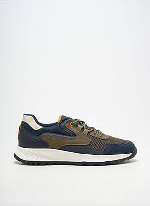 Baskets bout rond bout rond bleu GEOX homme