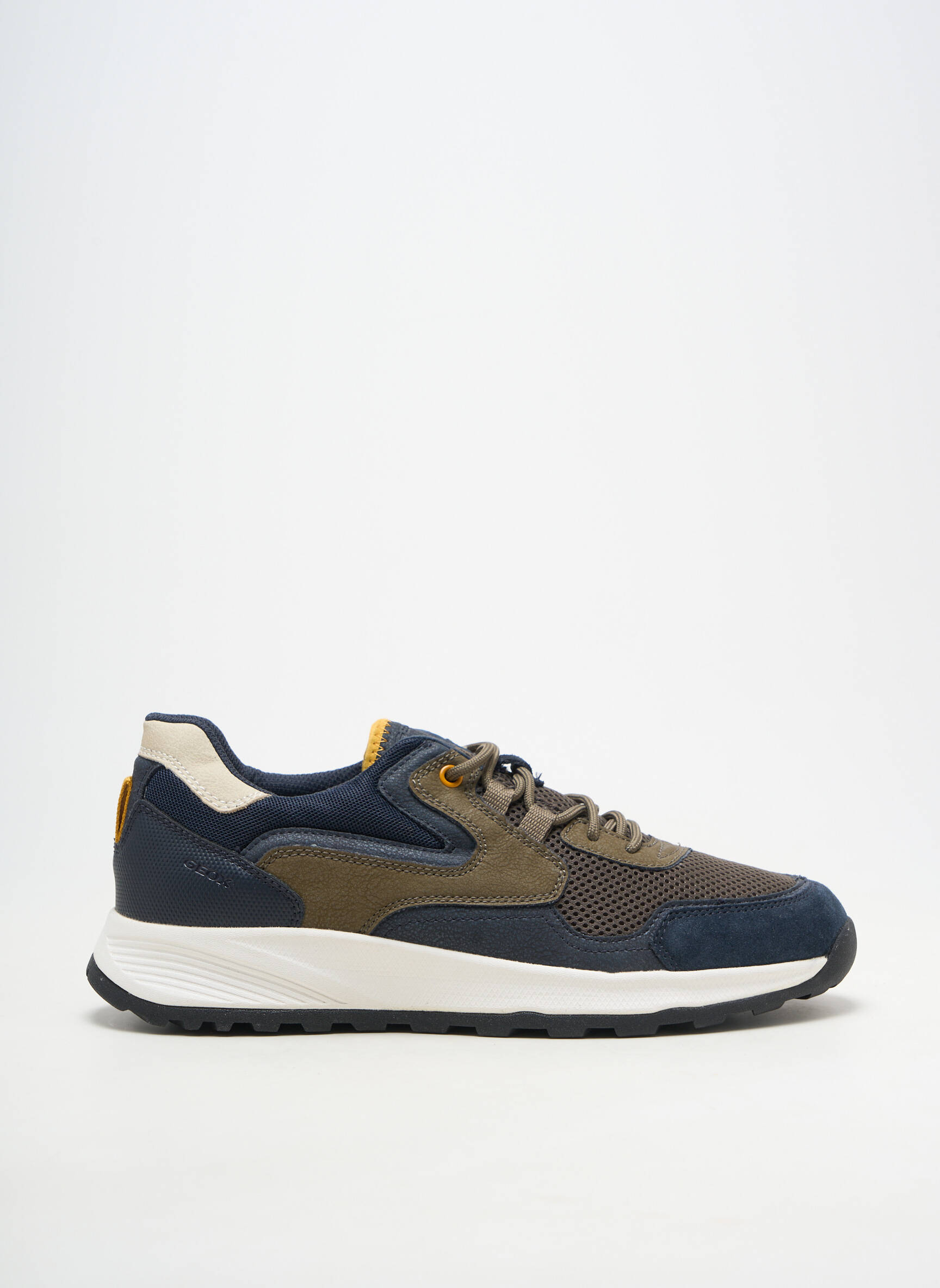 Baskets bout rond bout rond bleu GEOX homme