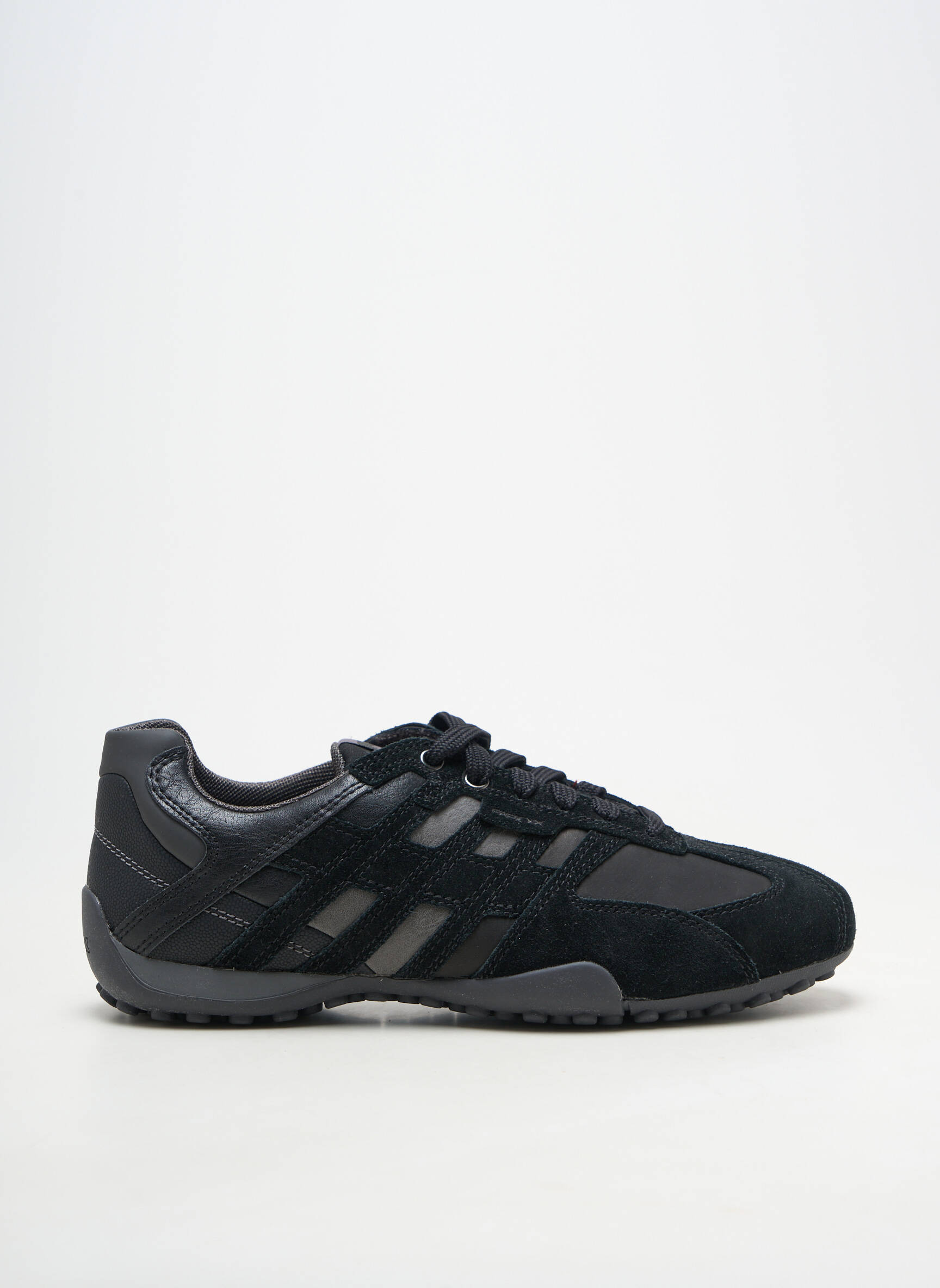 Baskets bout rond bout rond noir GEOX homme