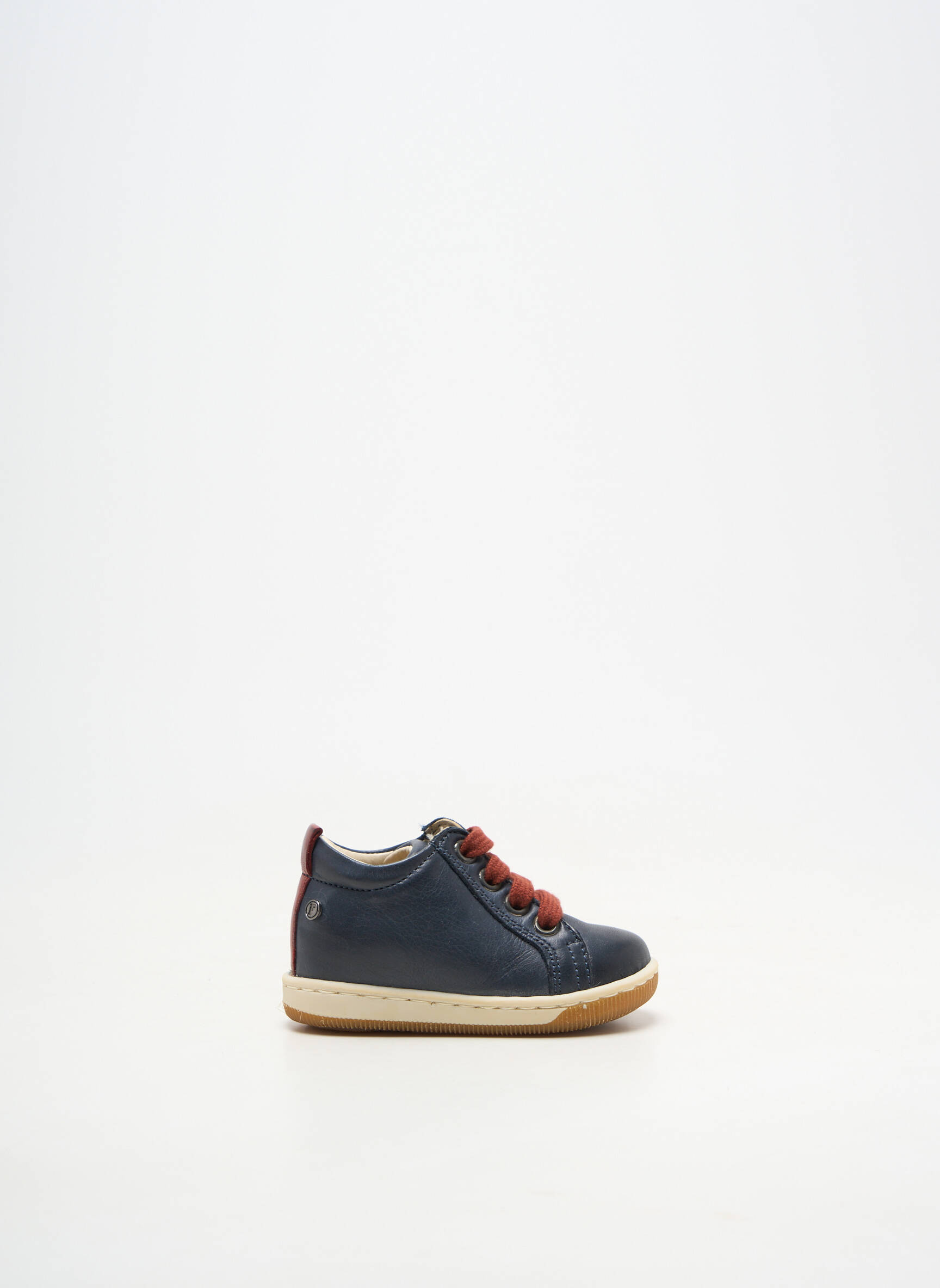 Baskets fermeture elastique bout rond bleu FALCOTTO garçon