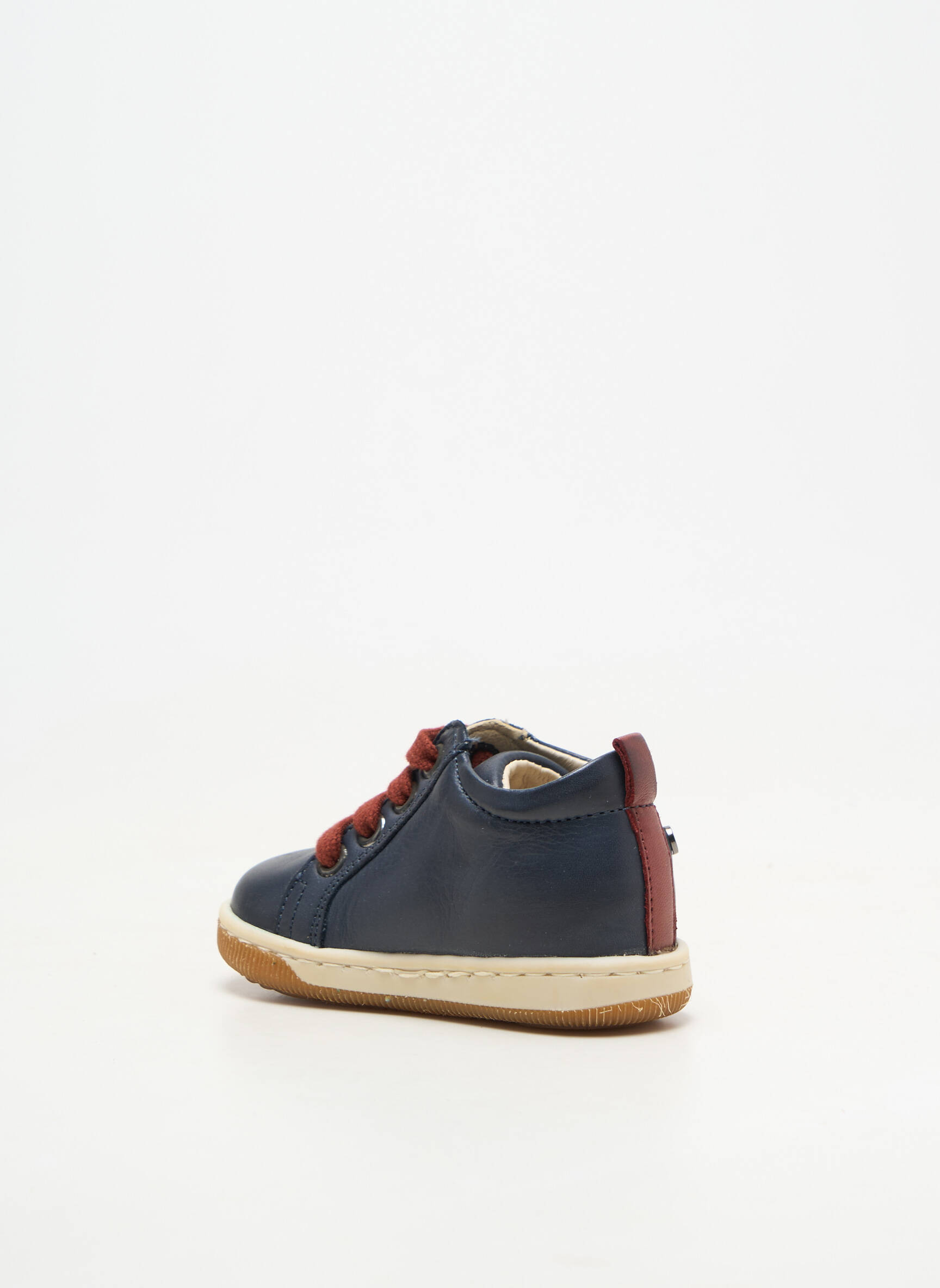 Baskets fermeture elastique bout rond bleu FALCOTTO garçon
