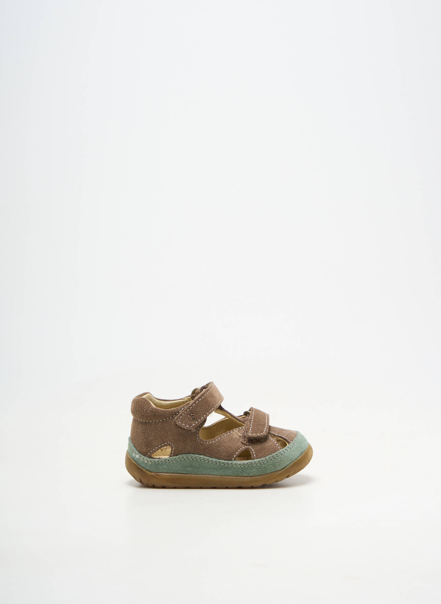 Sandales/nu pieds bout rond bout rond marron FALCOTTO garçon