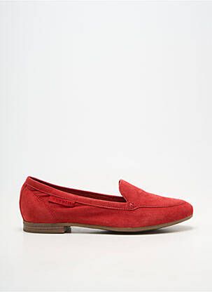 Ballerines talon bas talon plat jusqu'à 3cm rouge BUGATTI femme