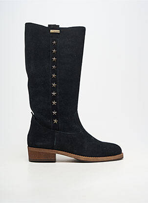 Bottes bout rond talon de 4 à 6cm noir LES TROPEZIENNES PAR M.BELARBI femme