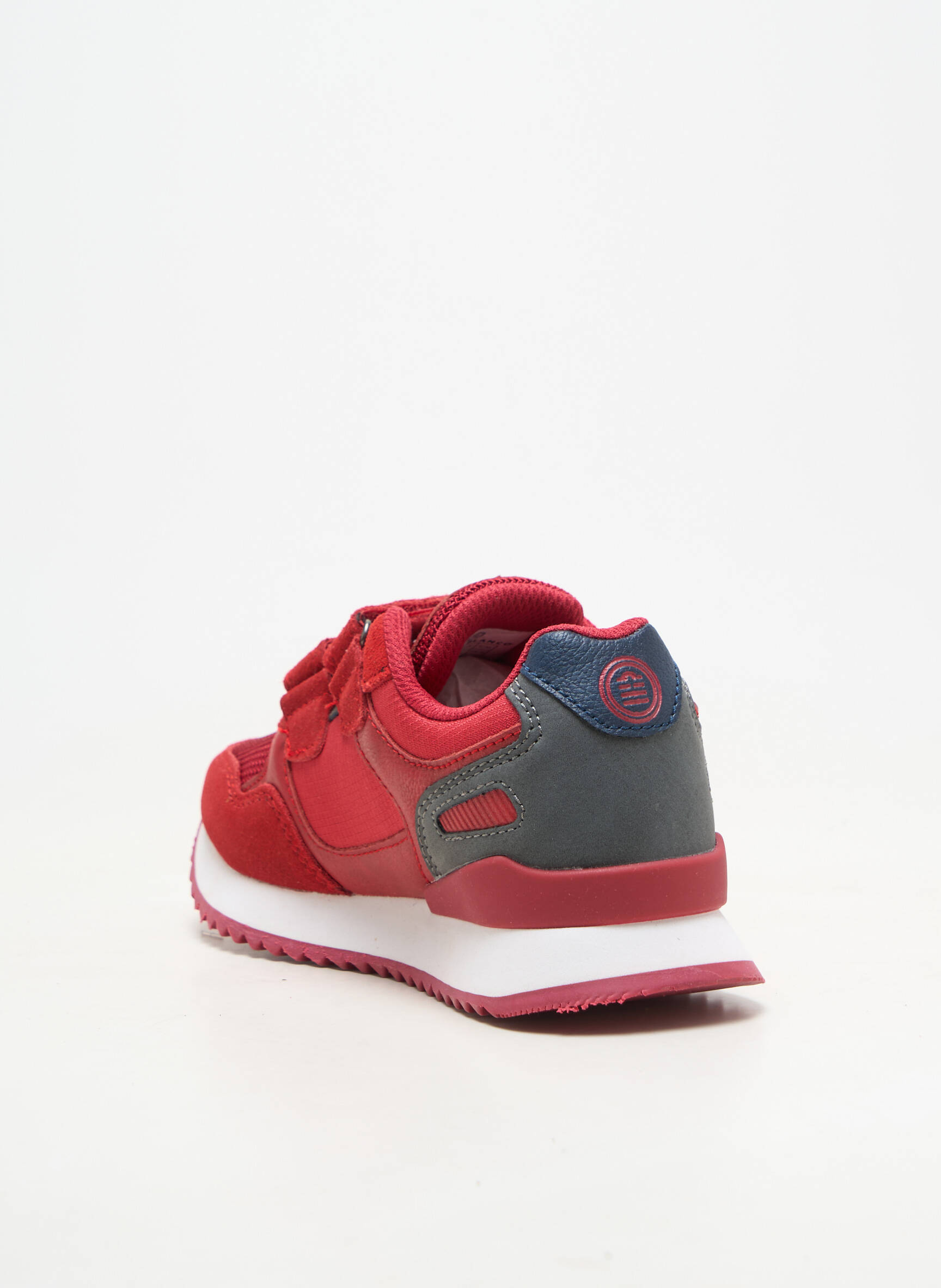 Baskets bout rond bout rond rouge SERGE BLANCO garçon