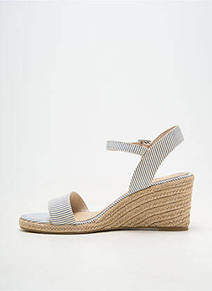 Sandales/nu pieds talon compensé talon de 7 à 9cm blanc TAMARIS femme