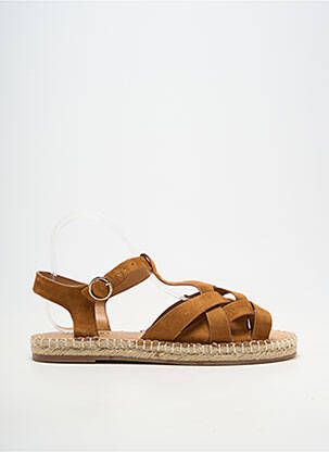 Sandales/nu pieds fermeture boucle(s) talon plat jusqu'à 3cm marron ARMISTICE femme