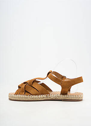 Sandales/nu pieds fermeture boucle(s) talon plat jusqu'à 3cm marron ARMISTICE femme