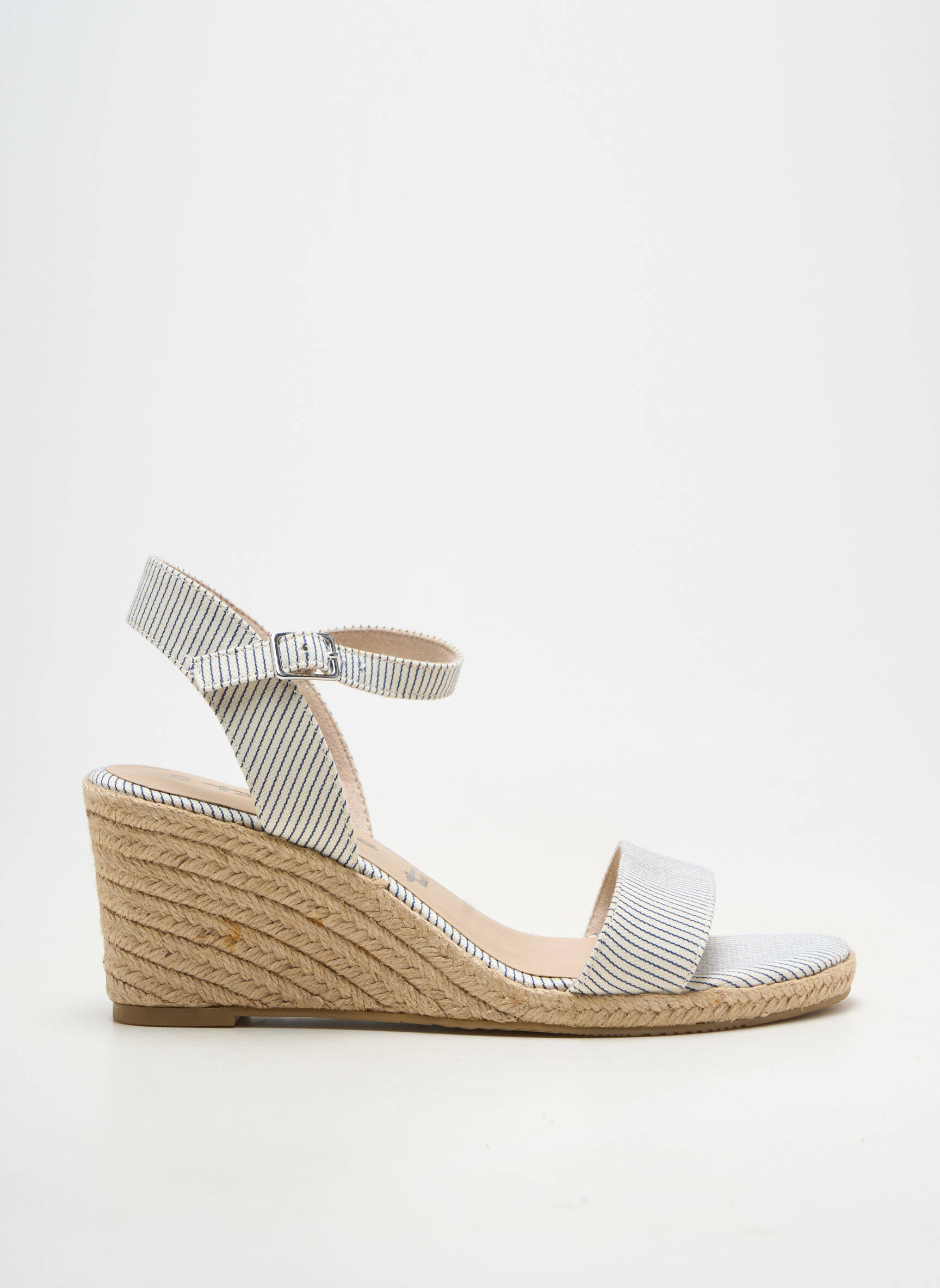 Sandales/nu pieds talon compensé talon de 7 à 9cm blanc TAMARIS femme