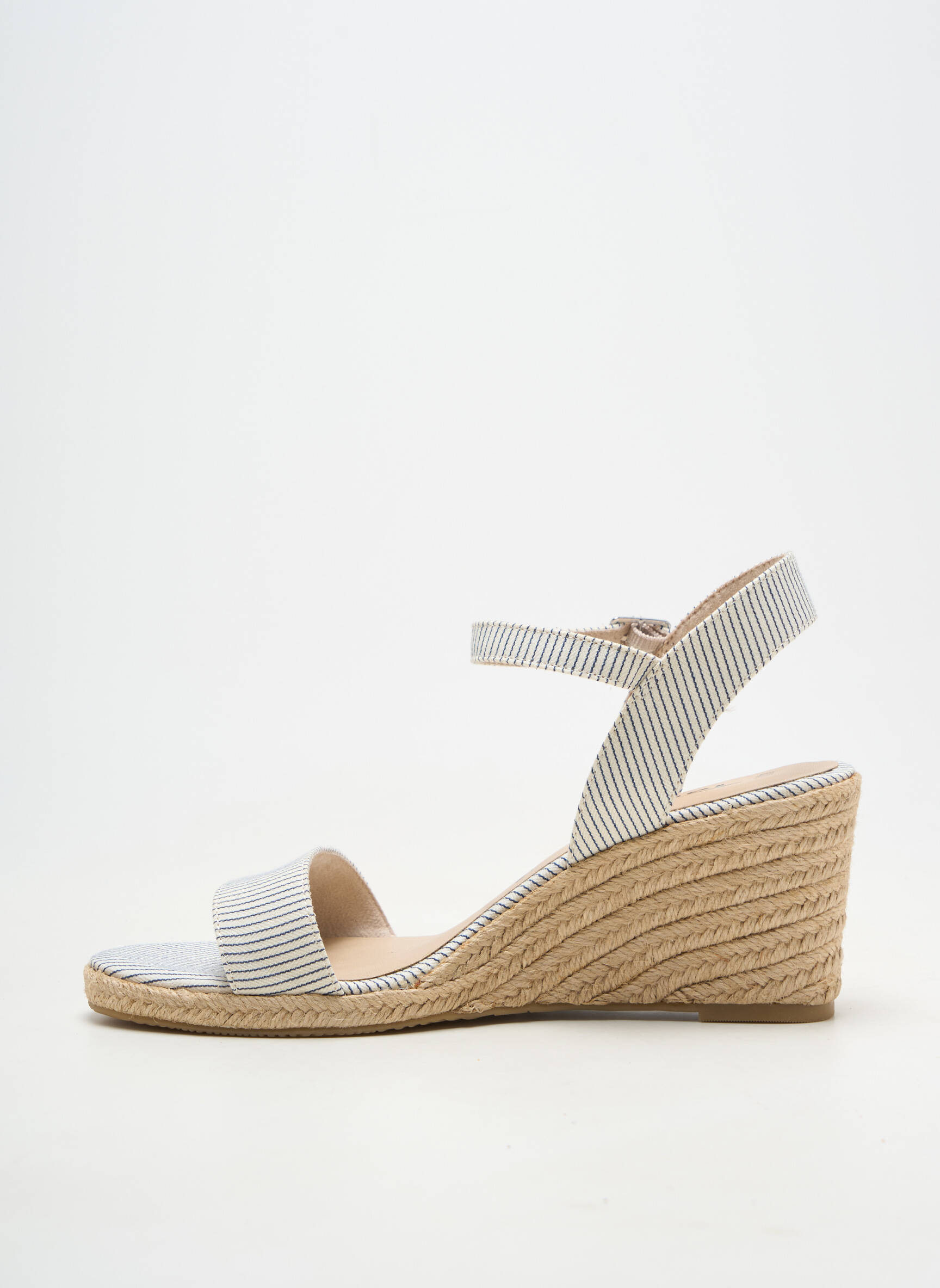 Sandales/nu pieds talon compensé talon de 7 à 9cm blanc TAMARIS femme