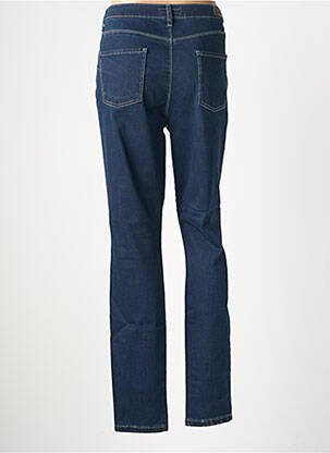 Jeans coupe droite stretch taille normale bleu LCDN femme