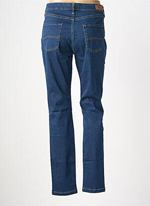 Jeans coupe droite stretch taille normale bleu LCDN femme
