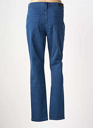 Pantalon droit stretch taille normale bleu LCDN femme