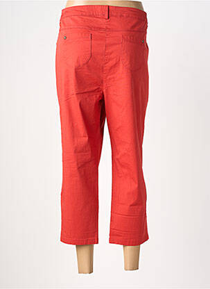 Pantacourt stretch taille normale orange AGATHE & LOUISE femme