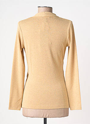 Pull stretch manches longues beige SURKANA femme