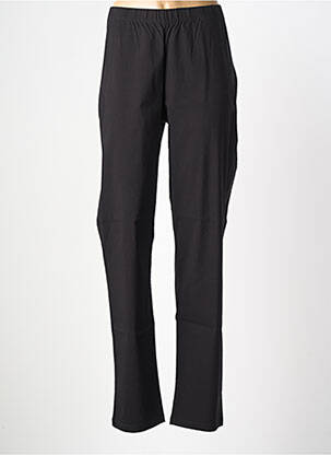 Pantalon droit stretch taille normale noir CISO femme