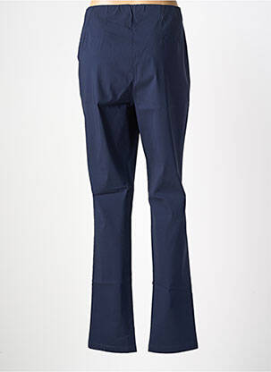 Pantalon droit stretch taille normale bleu CISO femme