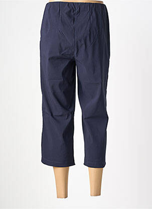 Pantacourt coupe droite taille normale bleu CISO femme