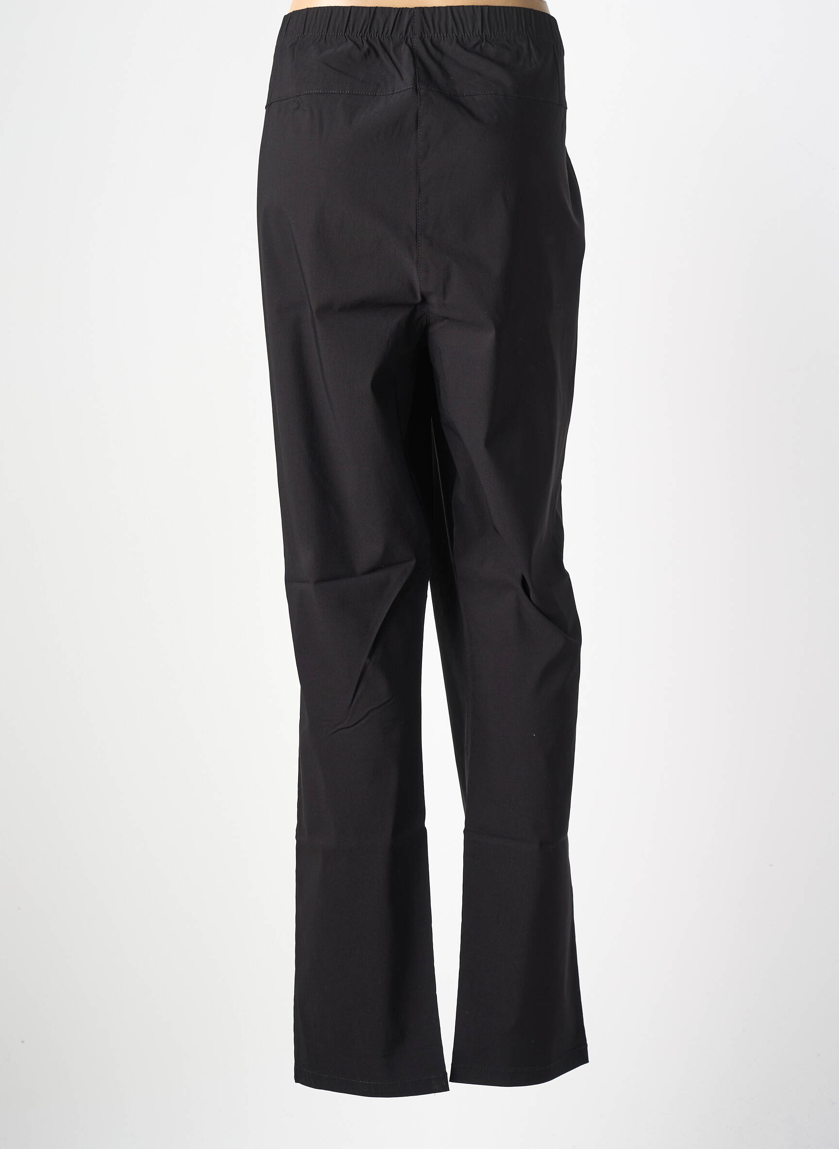 Pantalon droit stretch taille normale noir CISO femme