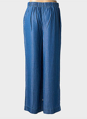 Pantalon droit taille élastique taille normale bleu TIFFOSI femme