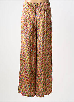 Pantalon droit taille normale taille normale marron SURKANA femme