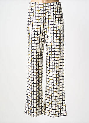 Pantalon flare taille élastique gris SURKANA femme