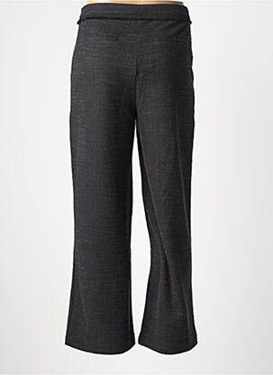 Pantalon droit stretch taille normale gris ICHI femme