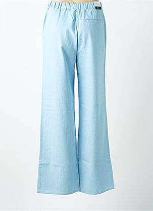 Jeans coupe large stretch taille normale bleu F.A.M. femme