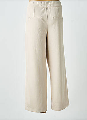 Pantalon 7/8 stretch taille normale beige STREET ONE femme