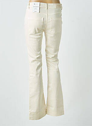 Jeans bootcut taille haute taille haute beige STREET ONE femme