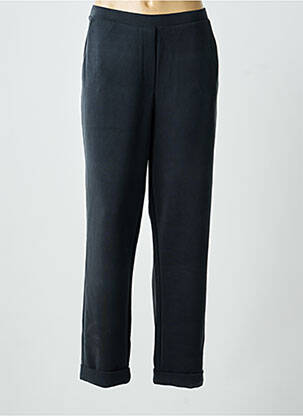 Pantalon droit stretch taille normale noir SURKANA femme
