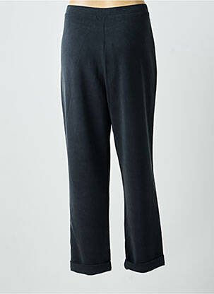 Pantalon droit stretch taille normale noir SURKANA femme