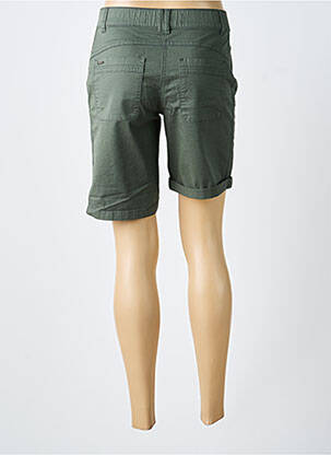 Short fermeture zippée sous rabat boutonné taille normale vert STREET ONE femme