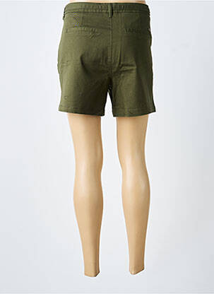Short fermeture zippée sous rabat boutonné taille normale vert FREEMAN T.PORTER femme