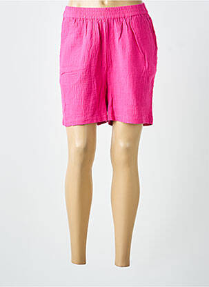 Short taille normale taille normale rose ICHI femme