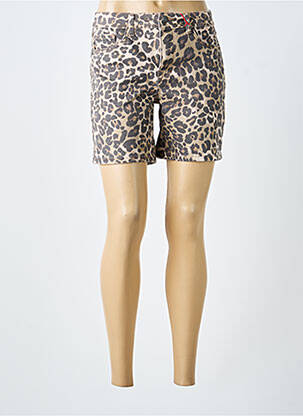 Short tissage denim taille normale marron STREET ONE femme